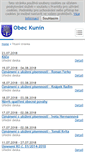 Mobile Screenshot of kunin.cz